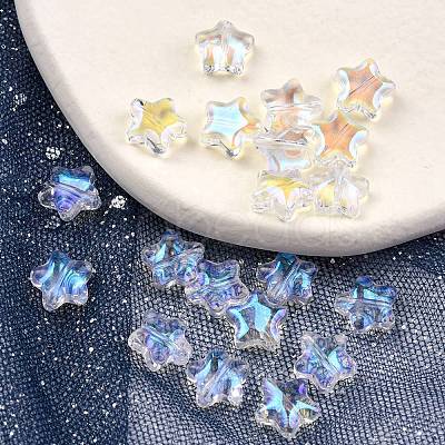 Transparent Glass Beads GLAA-YW0003-11-1