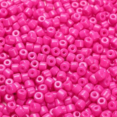 Baking Paint Pearlized Glass Seed Beads SEED-C001-04A-04-1