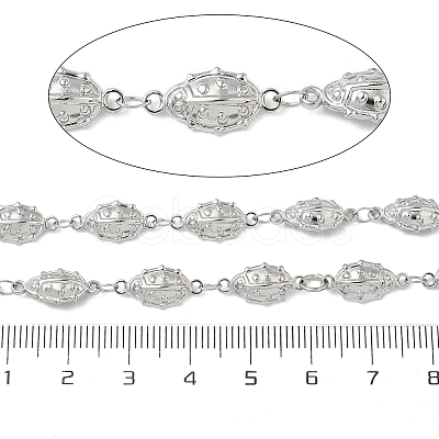 304 Stainless Steel Insects Link Chains CHS-U004-01A-P-1