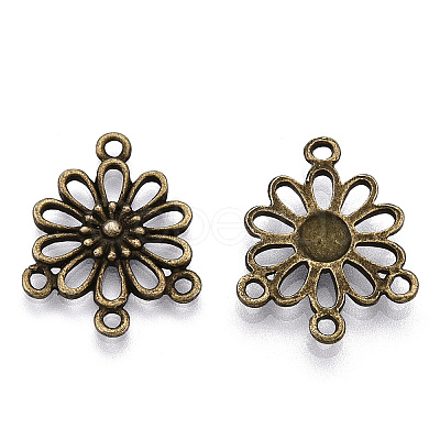 Tibetan Style Alloy Links EA8171Y-AB-1