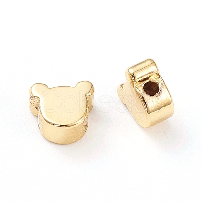 Brass Beads KK-K241-08G-1