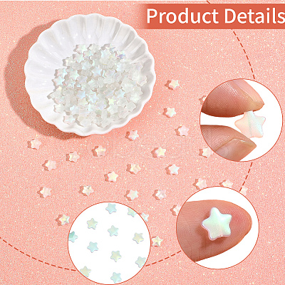 150Pcs Spray Painted Glass Beads GLAA-PA0001-83-1