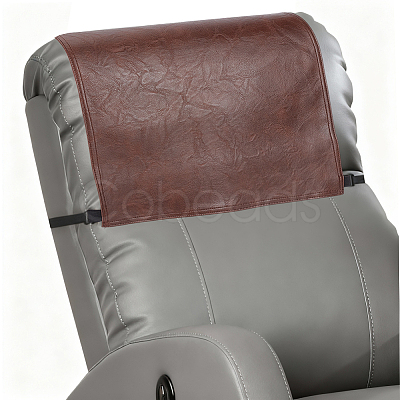 PU Leather Lounge Chair Headrest Cover AJEW-CL0003-56B-1
