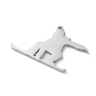 Anti-Tarnish 304 Stainless Steel Pendants STAS-S149-06P-1