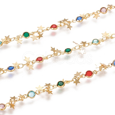Handmade Brass Link Chains CHC-I034-04G-1