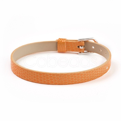 PU Leather Watch Band Strap BJEW-E350-11-1