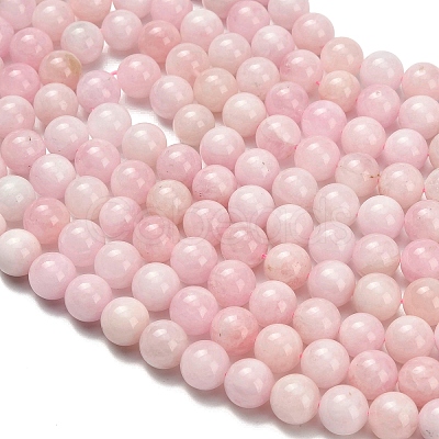 Natural Morganite Beads Strands G-H329-C11-10mm-1