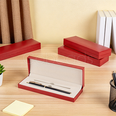 Plastic Pen Gift Packing Boxes CON-WH0001-85A-02-1