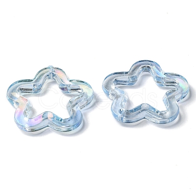 Transparent Acrylic Pendants MACR-Q160-04B-1