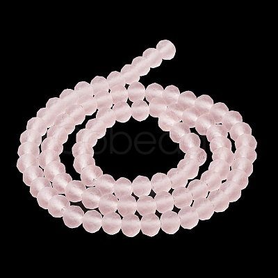 Transparent Glass Beads Strands EGLA-A034-T4mm-MD22-1
