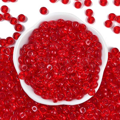 Transparent Colours Glass Seed Beads SEED-P008-01A-01-1