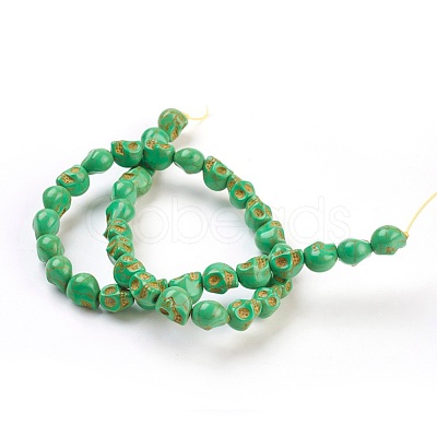 Dyed Synthetic Turquoise Bead Strands G-M145-18-1