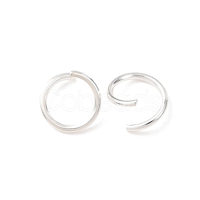 Brass Open Jump Rings KK-G604-08S-18-1
