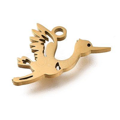201 Stainless Steel Pendants STAS-R136-24G-1