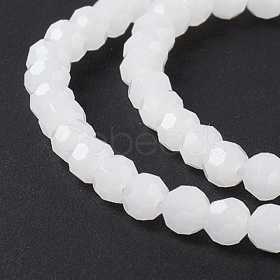 Imitation Jade Glass Beads Strands EGLA-J042-4mm-30-1
