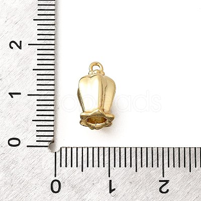 Brass Micro Pave Cubic Zirconia Pendants LS-KK-Q035-15G-01-1