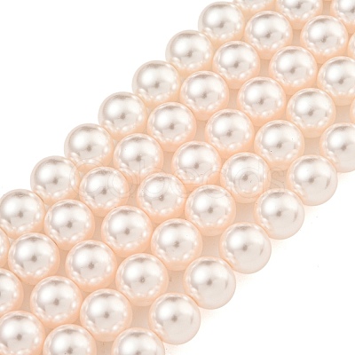 Glass Pearl Beads Strands HY-G002-01E-03-1