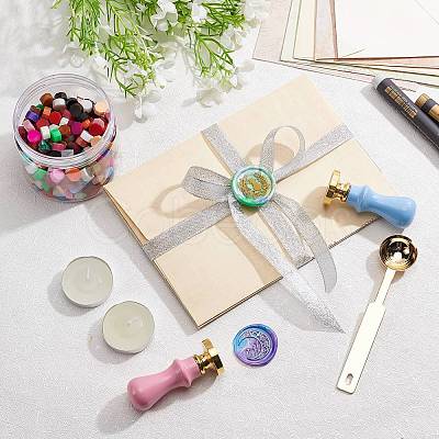 CRASPIRE DIY Wax Seal Stamps Kit DIY-CP0003-71B-1