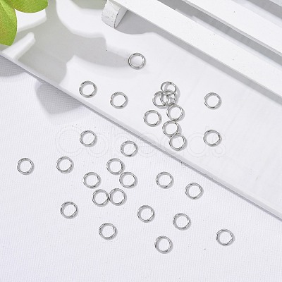 304 Stainless Steel Soldered Closed Jump Rings STAS-E482-15B-1