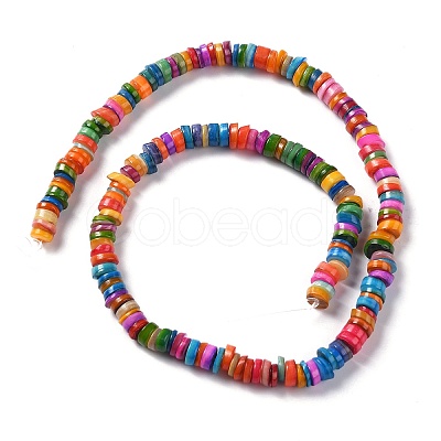 Natural Freshwater Shell Beads Strands LS-SHEL-C001-06A-1