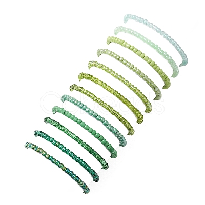 12Pcs Dyed Synthetic Turtle Bracelets BJEW-JB13502-01-1