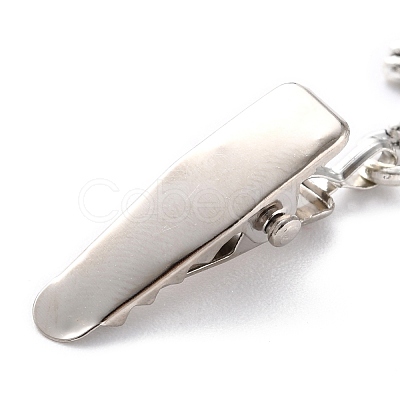 Vintage Alloy Cardigan Clips JEWB-B002-11AS-1