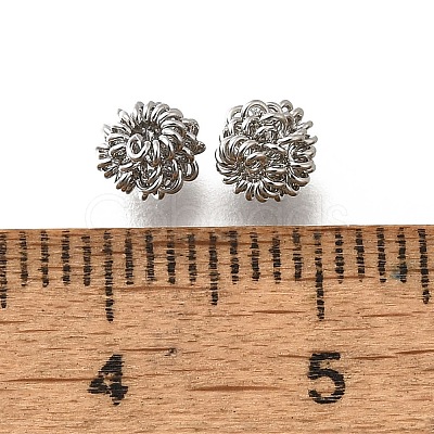 Brass Beads KK-M318-06P-1