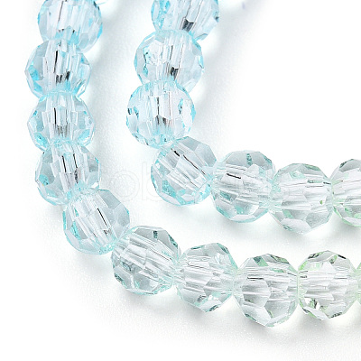 Transparent Glass Beads Strands X-GLAA-E036-07X-1