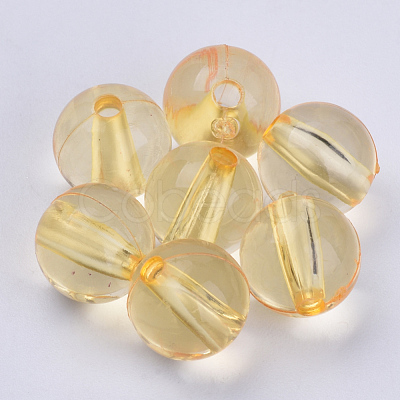 Transparent Acrylic Beads TACR-Q255-12mm-V-1