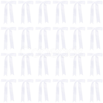 36Pcs Bowknot Polyester Ornament Accessories DIY-CN0003-69A-1