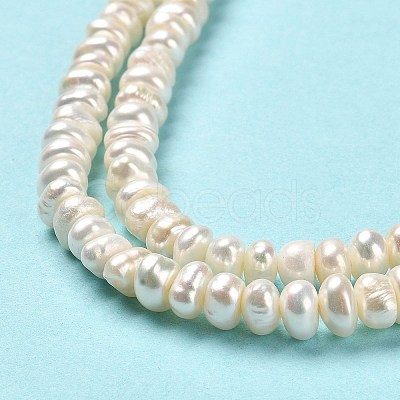 Natural Cultured Freshwater Pearl Beads Strands PEAR-J007-21-1
