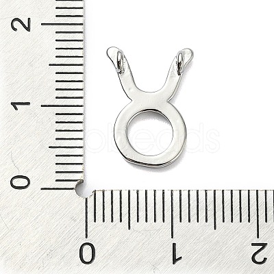 Rack Plating Brass Pendants KK-Q810-04C-P-1