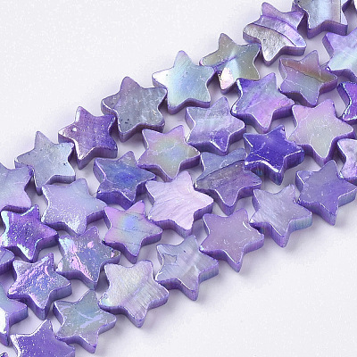 Freshwater Shell Beads Strands SHEL-N026-08D-1