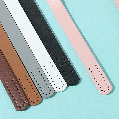 16Pcs 8 Colors Imitation Leather Bag Handles FIND-BBC0004-51-1