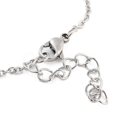 Non-Tarnish Stainless Steel Cable Chain Link Bracelets for Women Men LS-STAS-Z061-01P-11-1