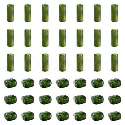 90Pcs 2 Styles Opaque Acrylic Imitation Gemstone Beads OACR-TA0005-14D-1