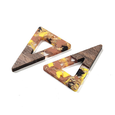 Walnut Wood Pendants FIND-Z050-03N-1