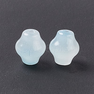 Opaque Glass Beads GLAA-F117-04D-1