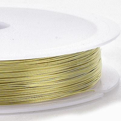 Round Copper Jewelry Wire CWIR-S002-0.3mm-02-1