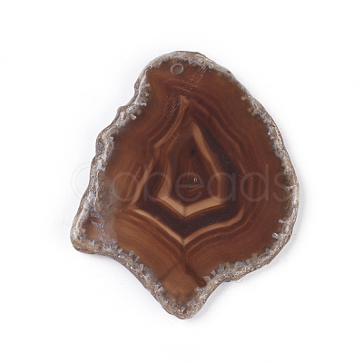 Natural Agate Pendants G-F646-02-1