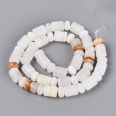 Natural Afghan Jade Beads Strands G-Q616-09O-1