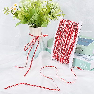 Polypropylene Fiber Wavy Fringe Trim Ribbon OCOR-GF0004-41-1