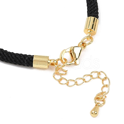 4.5MM Round Nylon Milan Cord Bracelet Making BJEW-I245-01G-36-1