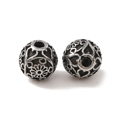 304 Stainless Steel Beads SA-CBAFBAB-09AS-A-1
