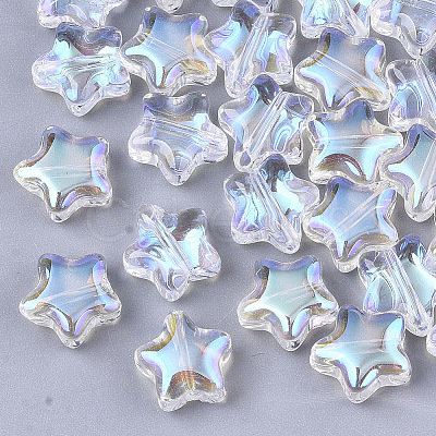 Transparent Glass Beads GLAA-YW0003-11-1