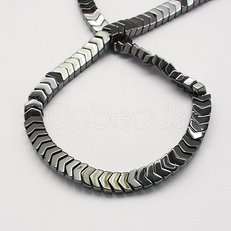 Non-magnetic Synthetic Hematite Beads Strands X-G-Q895-17-1