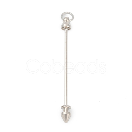 Alloy Bar Beadable Keychain for Jewelry Making DIY Crafts LS-KEYC-A015-01P-1