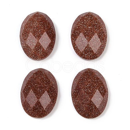 Synthetic Goldstone Cabochons G-G760-A12-1