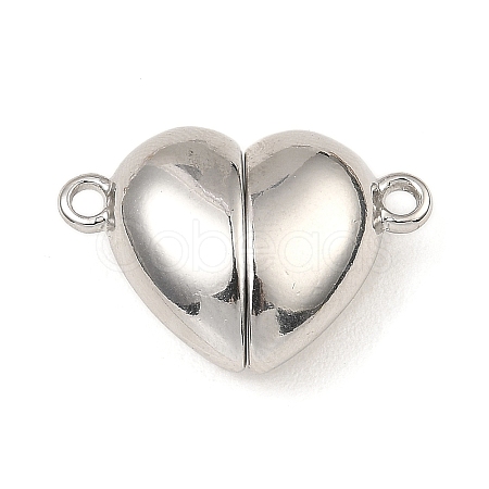 Non-Tarnish 304 Stainless Steel Magnetic Clasps X-STAS-K265-01A-P-1