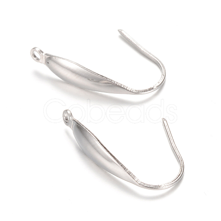 Tarnish Resistant 304 Stainless Steel Earring Hooks LS-STAS-R089-02-1
